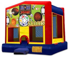Sports Themed Modular Bounce House